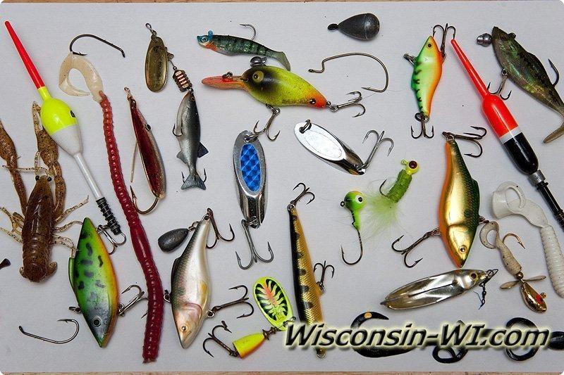 Walleye Fishing Lures, Baits, Tackle & Gear used in Wisconsin